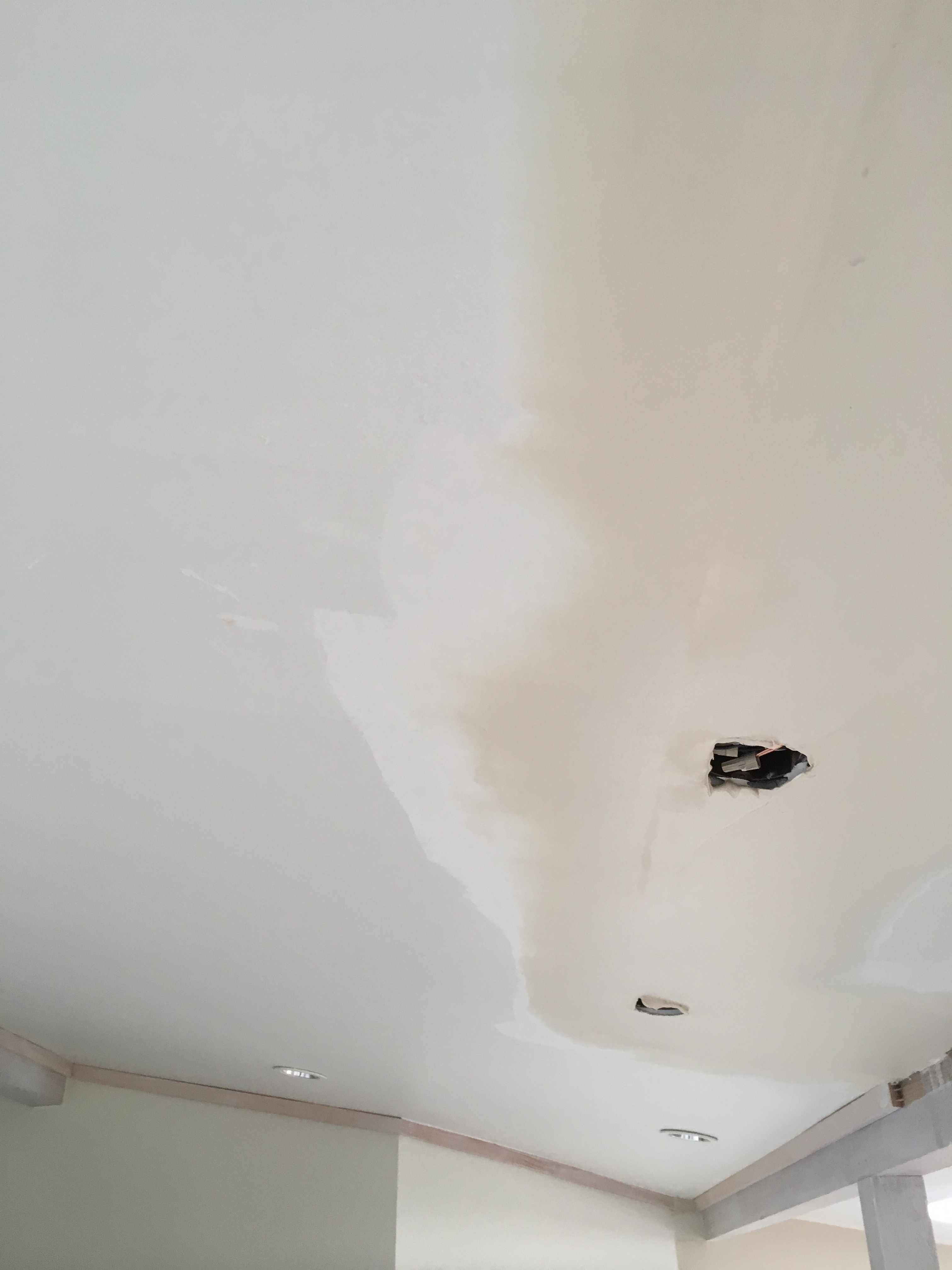 Ceiling patches for a kitchen Ceiling patches for a kitchen
